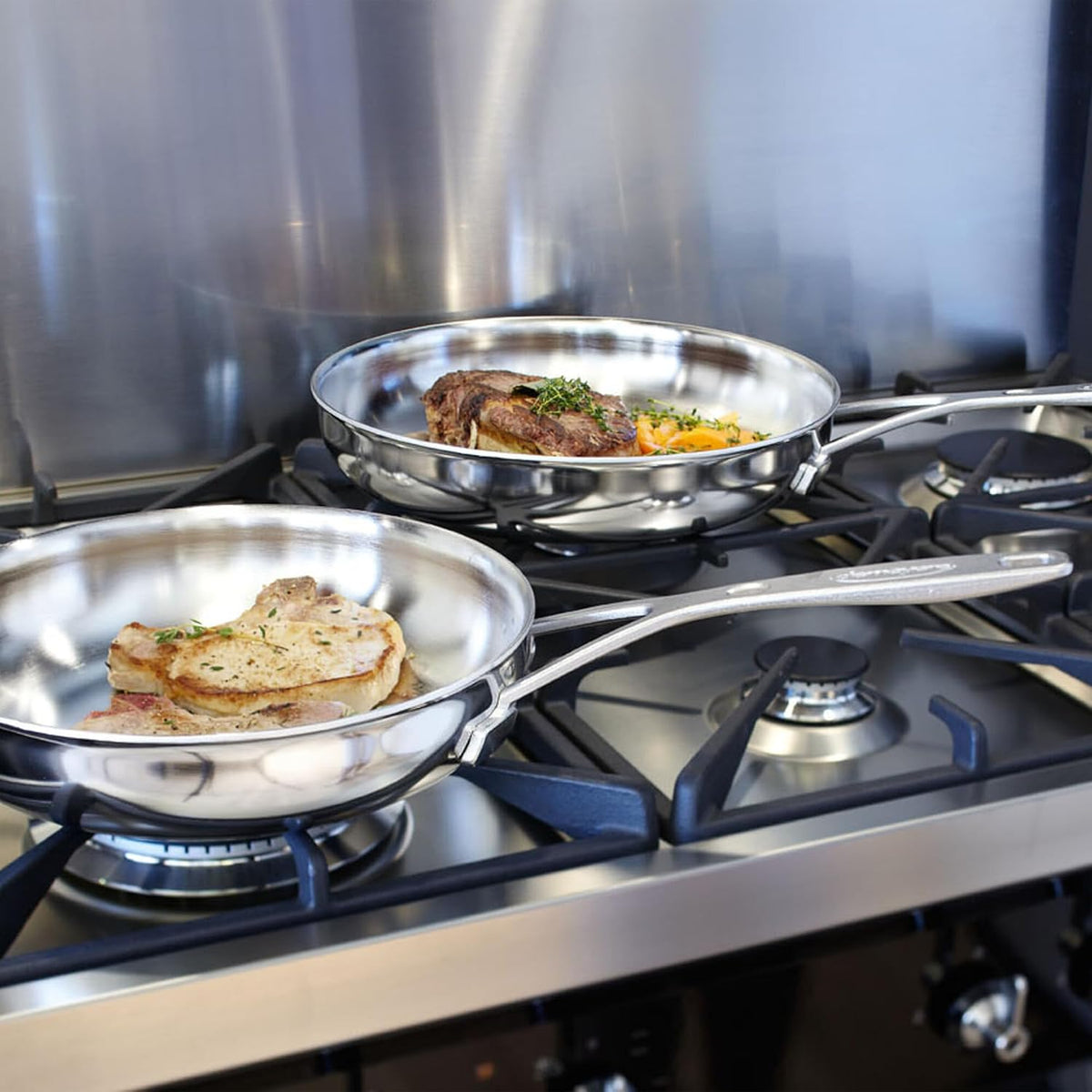 Demeyere Industry 5-Ply 8-inch Stainless Steel Fry Pan
