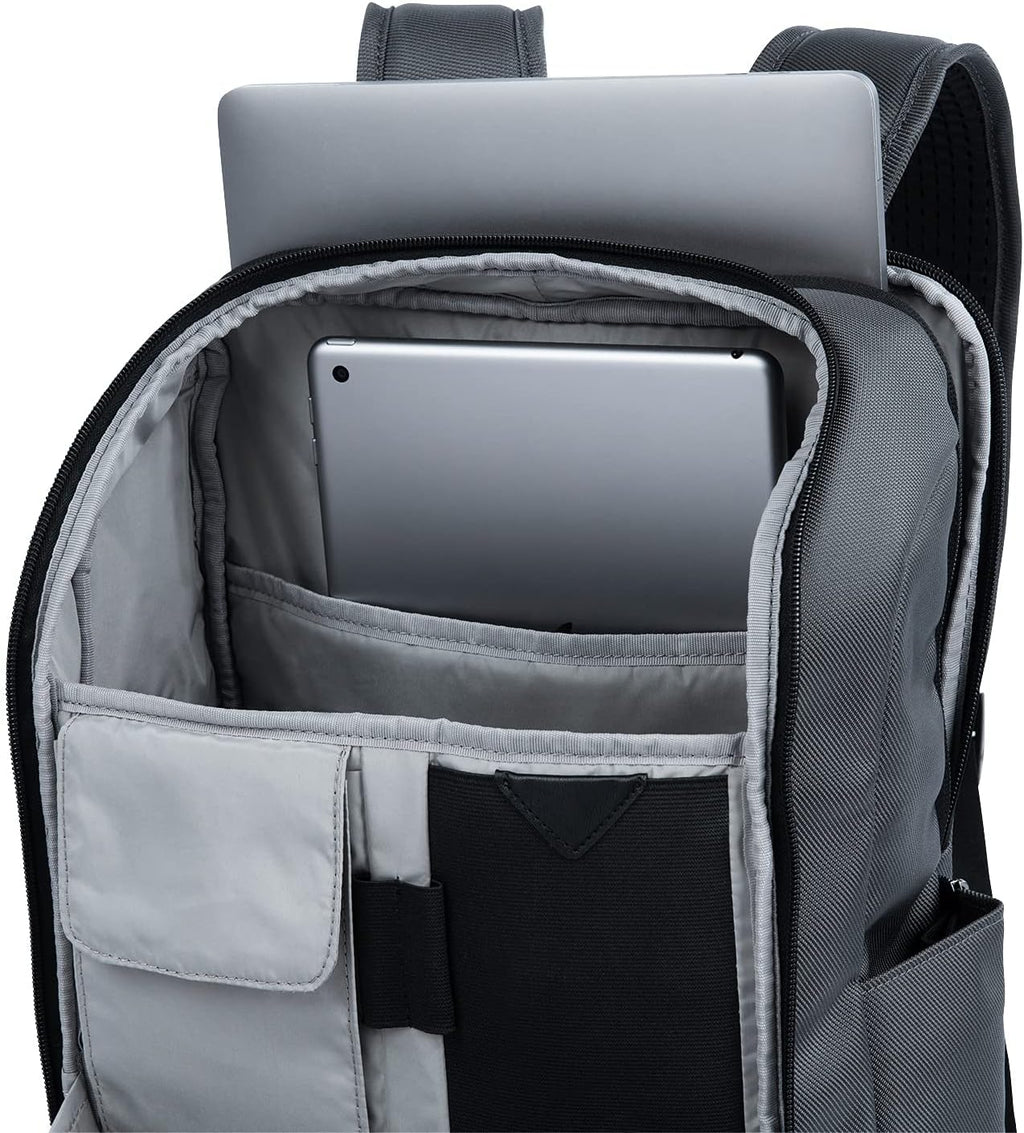 Travelpro Crew Executive Choice 3 Slim Backpack fits up to 15.6 Laptops and Tablets, Men and Women, Water-Resistant, Titanium Grey