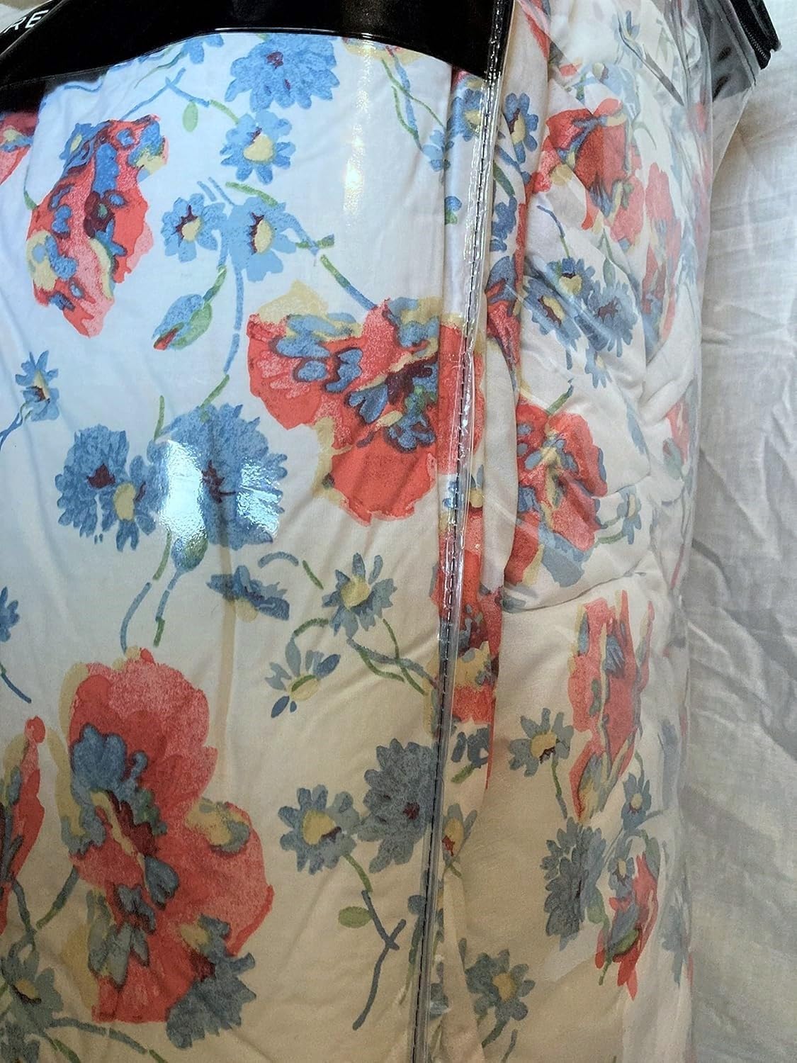 Lauren Ralph Lauren Kylah Beautiful Watercolor Floral King 3 pc Comforter Set Shams Pink Red Blue Yellow Flowers