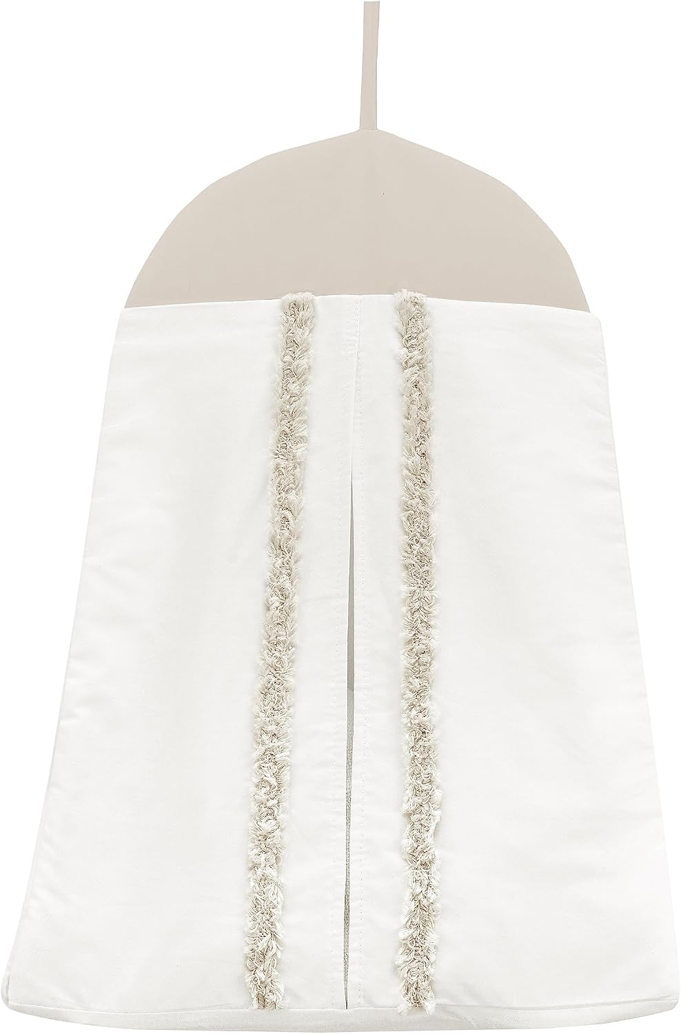 Sweet Jojo Designs Ivory Boho Chic Sun Boy Girl Gender Neutral Baby Crib Bedding Set Infant Nursery Room BreathableBaby Breathable Mesh Crib Liner 6p Off White Cotton Bohemian Farmhouse Shabby Tufted