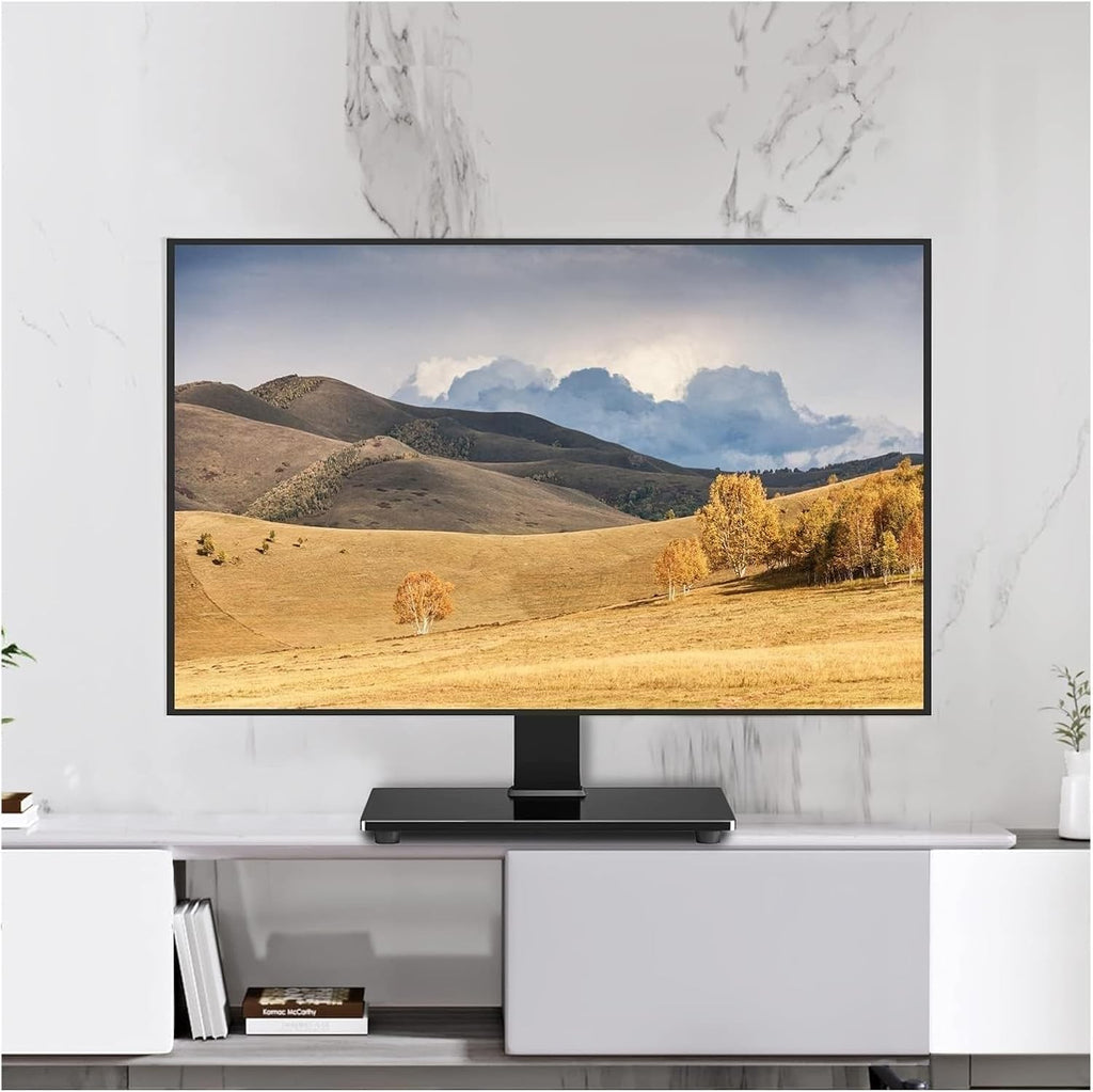 Mobile TV Cart, Rolling tv Stand, Mobile tv Stand TV Mount TV Stand Base,Universal Swivel TV Stand Height Adjustable TV Table Stand