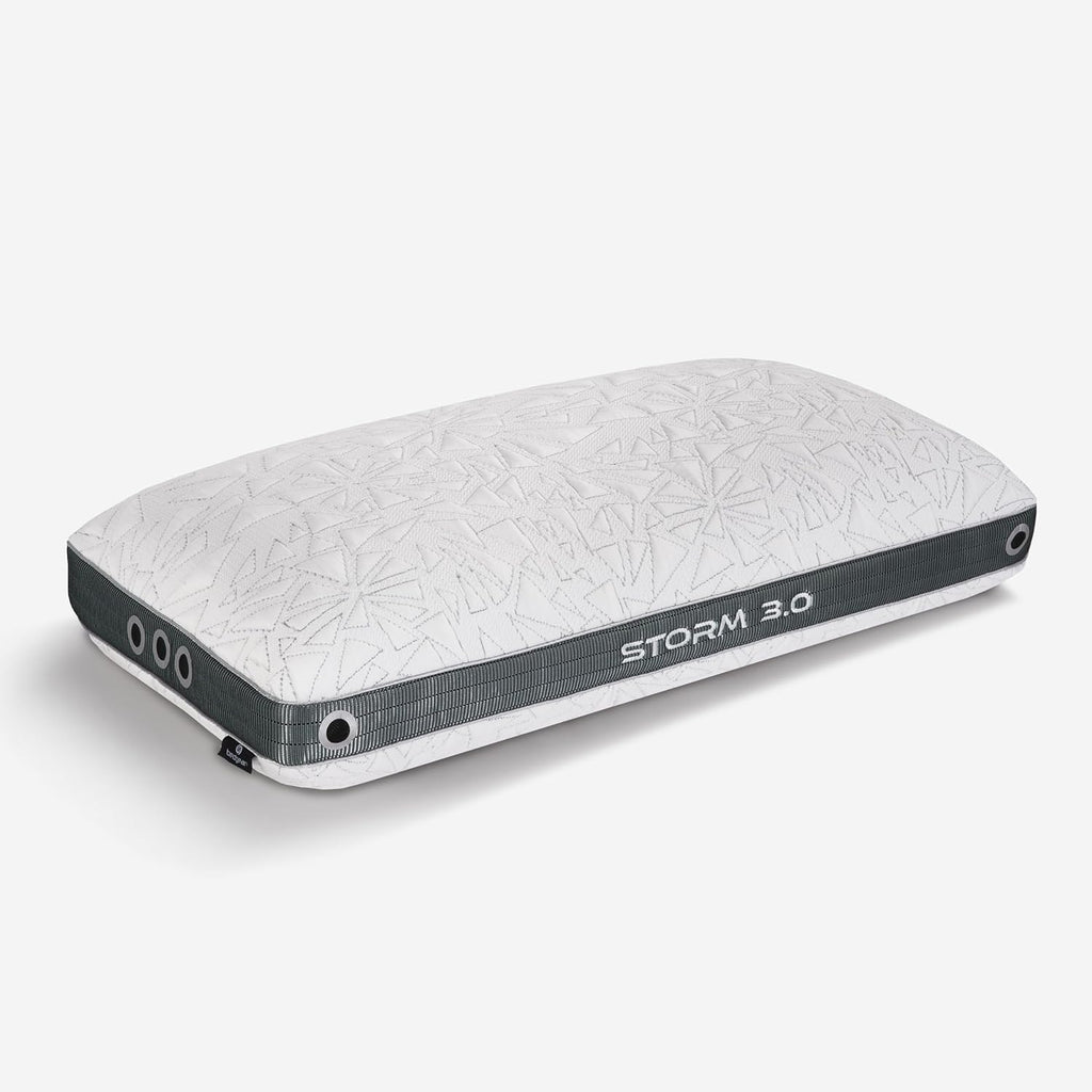 Bedgear Storm Performance Pillow, 3.0 Cooling Pillow for Side Sleepers, Medium Firm Support, Ver-Tex Cooling Cover, Air-X Mesh, Washable