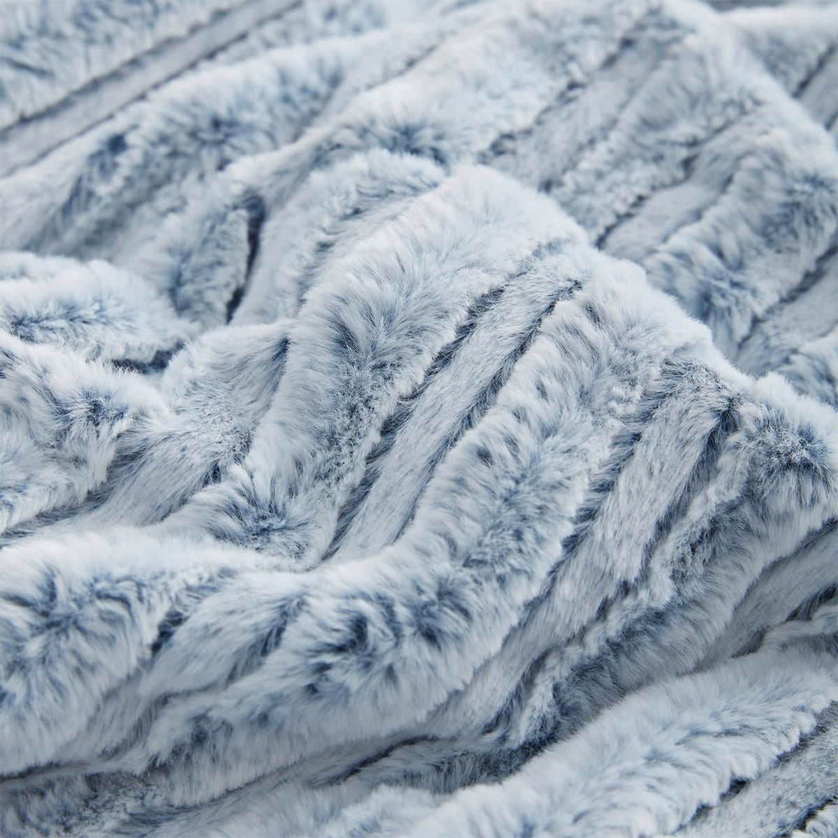 Softer Than Soft - Coma Inducer® Oversized King Comforter Set - Frosted Navy Stripe