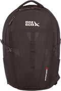 Eddie Bauer Adventurer Backpack with Organization Compartments and Hydration/Laptop Compatible Sleeve, Adventurer - Black, 30L