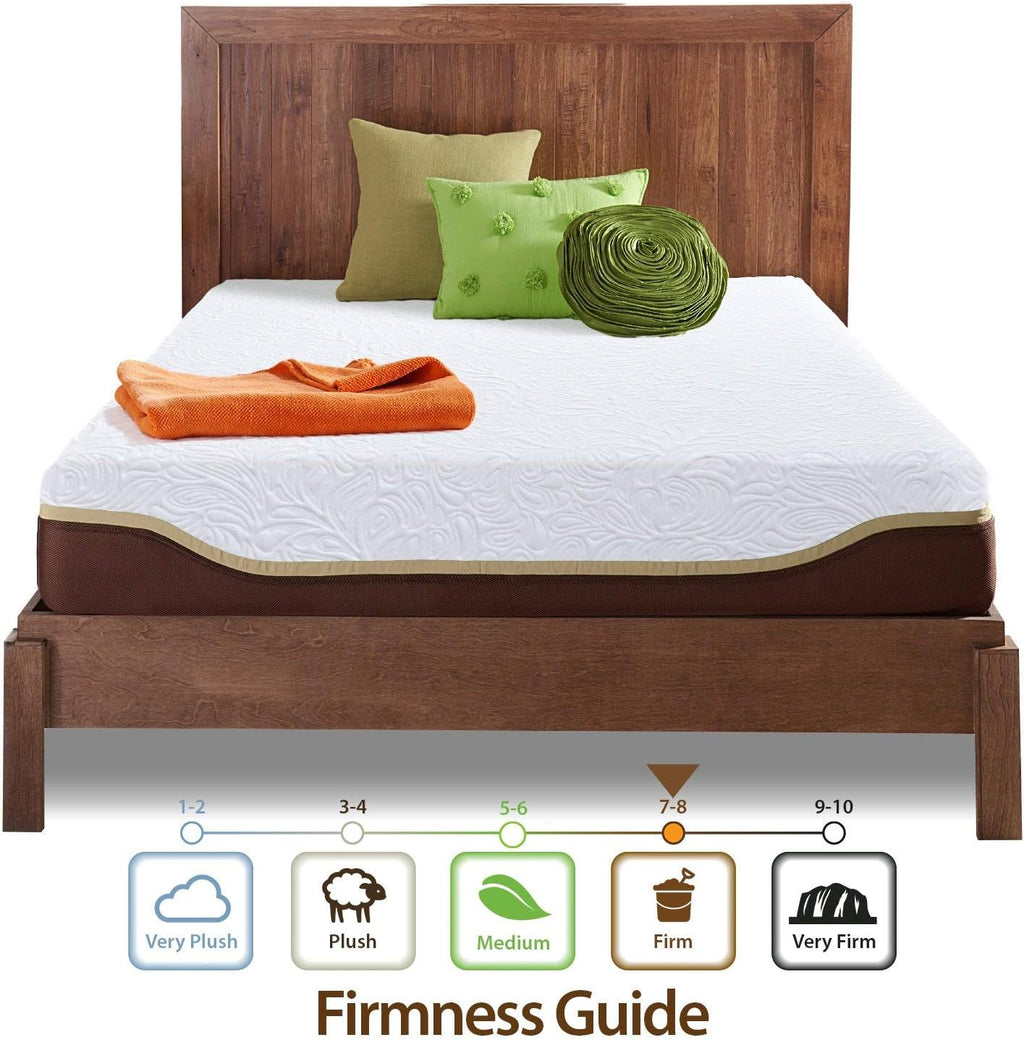 Live and Sleep Elite - Full XL Cooling Gel Memory Foam Mattress in a Box - Certipur Certified Bed in a Box - Full Extra Long Size