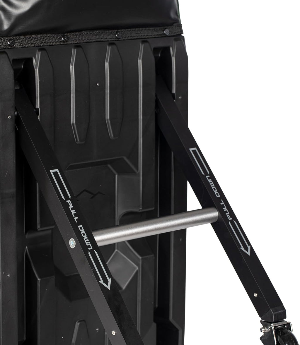 Sun Mountain ClubGlider Meridian Golf Travel Bag, 4-Wheel Rolling Retractable-Leg System, Effortless Travel
