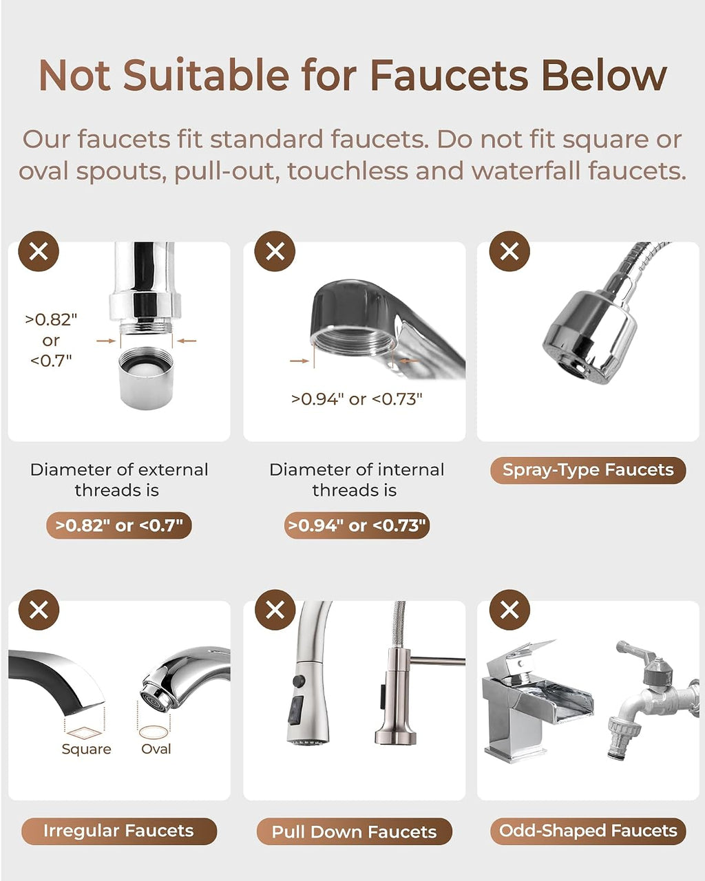 Waterdrop BFC1 Skincare Filter, Bathroom Sink Filter Water Faucet for Skin, Countertop Water Filter, SGS Certified, Reduces 99% Chlorine, Nanoscale Deep Clean, Hydrate Deeply