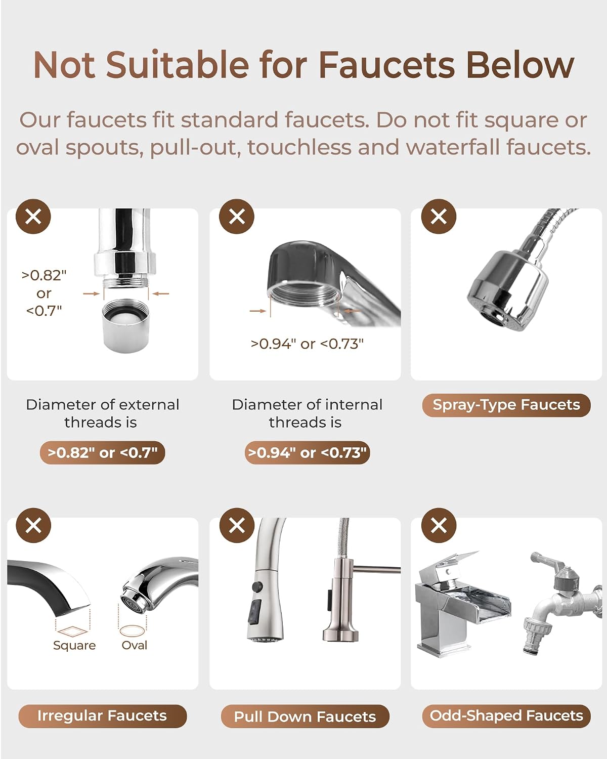 Waterdrop BFC1 Skincare Filter, Bathroom Sink Filter Water Faucet for Skin, Countertop Water Filter, SGS Certified, Reduces 99% Chlorine, Nanoscale Deep Clean, Hydrate Deeply