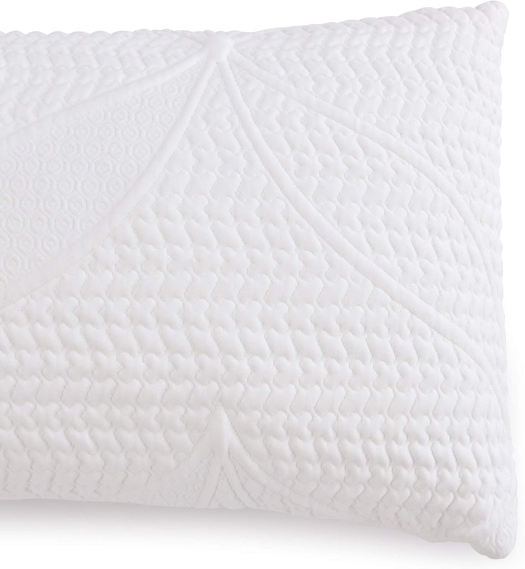 COOL GEL Chill Memory Foam 14-Inch Mattress with Pillow, CertiPUR-US Certified, Mattress in a Box, Twin, White