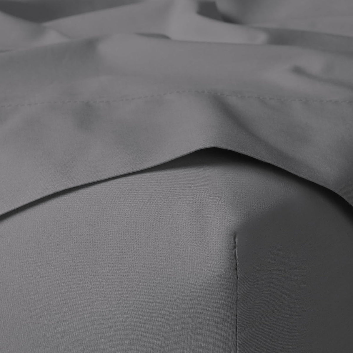 Tuft & Needle Queen Percale Sheet Set – 100% Supima Cotton, Crisp & Cooling Sheets for Hot Sleepers, Breathable & Durable Hotel-Quality Bedding, Deep 16' Pockets, Oeko-Tex Certified, Gray Quill