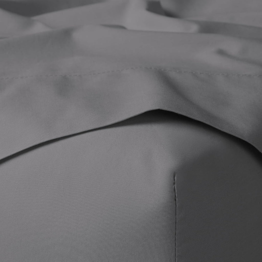 Tuft & Needle Full Percale Sheet Set – 100% Supima Cotton, Crisp & Cooling Sheets for Hot Sleepers, Breathable & Durable Hotel-Quality Bedding, Deep 16' Pockets, Oeko-Tex Certified, Gray Quill