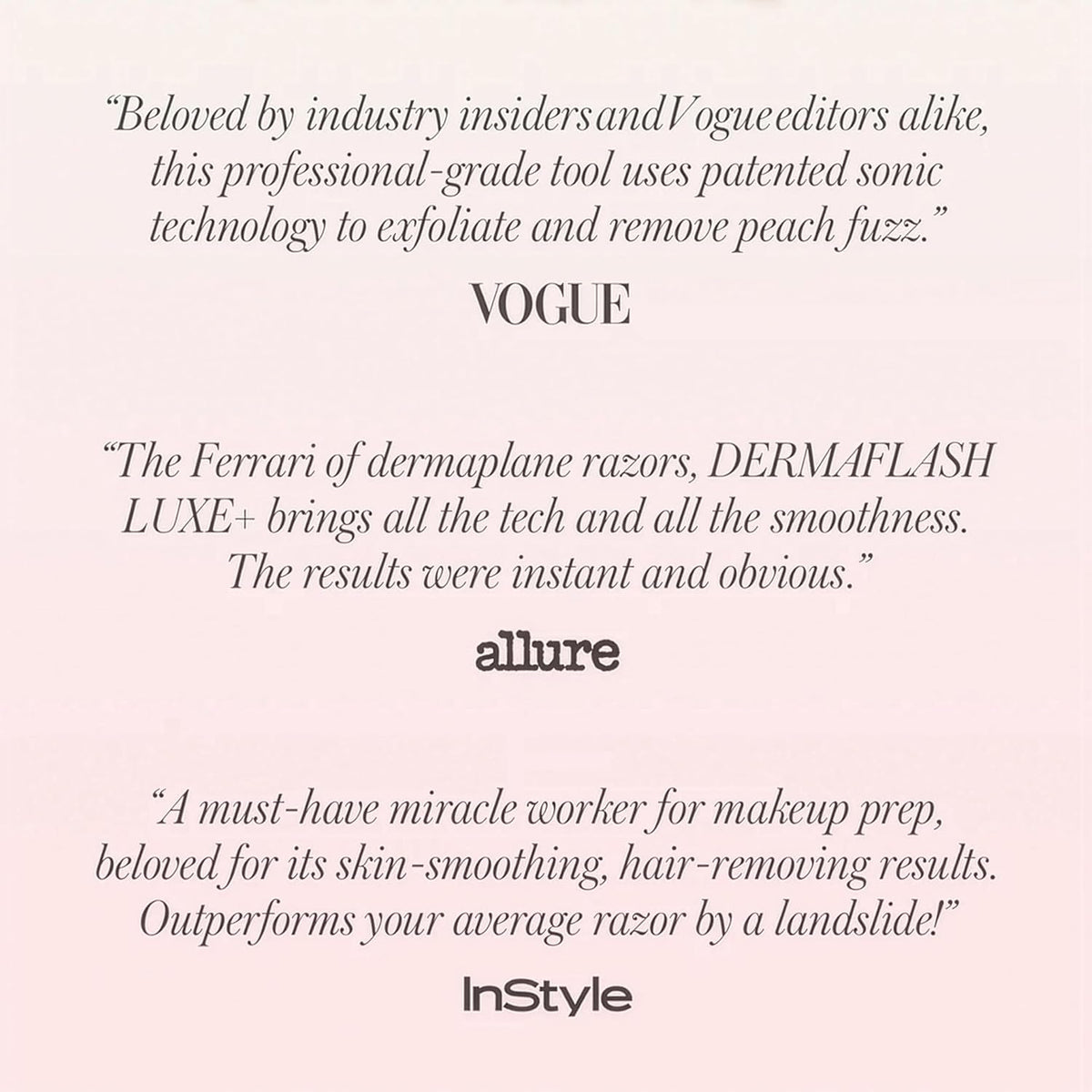 DERMAFLASH LUXE+ Sonic Dermaplaning Tool for Face Peach Fuzz Removal, Anti-Aging and Exfoliation