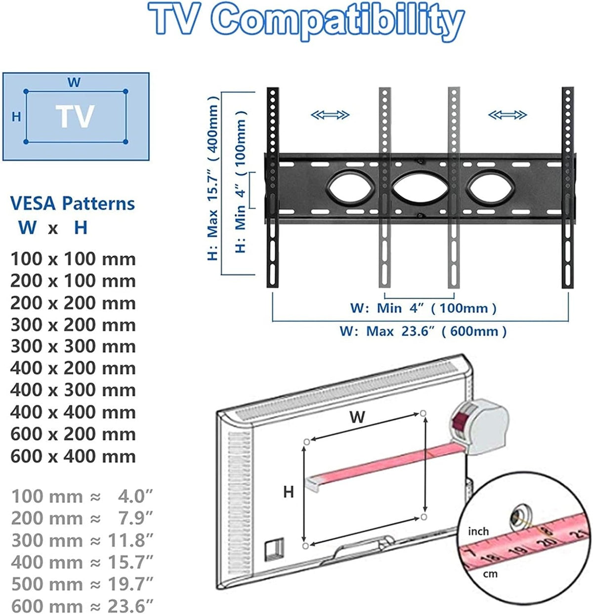 Universal Mobile TV Cart Floor Stand, Rolling TV Stand with Wheels for 32-75 Inch TV, Outdoor/Bedroom/Living Room TV Display Stand, Load 150kg Beautiful Scenery