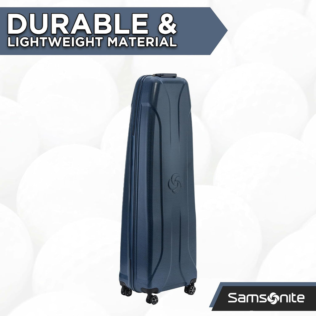 Samsonite Tour Pro Golf Travel Bags for Airlines, Hard Shell Golf Travel Case with Durable ABS, 360° Multi-Directional Shark Wheels, Lightweight Golf Club Travel Bag