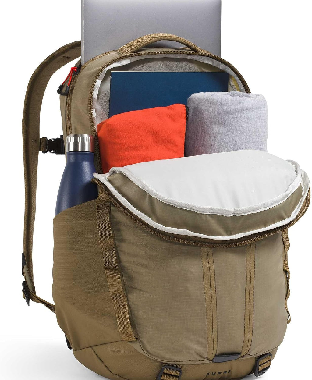 THE NORTH FACE Surge Commuter Laptop Backpack | Daypack With Water Repellent Finish, 16' Laptop Sleeve, Reflective Details