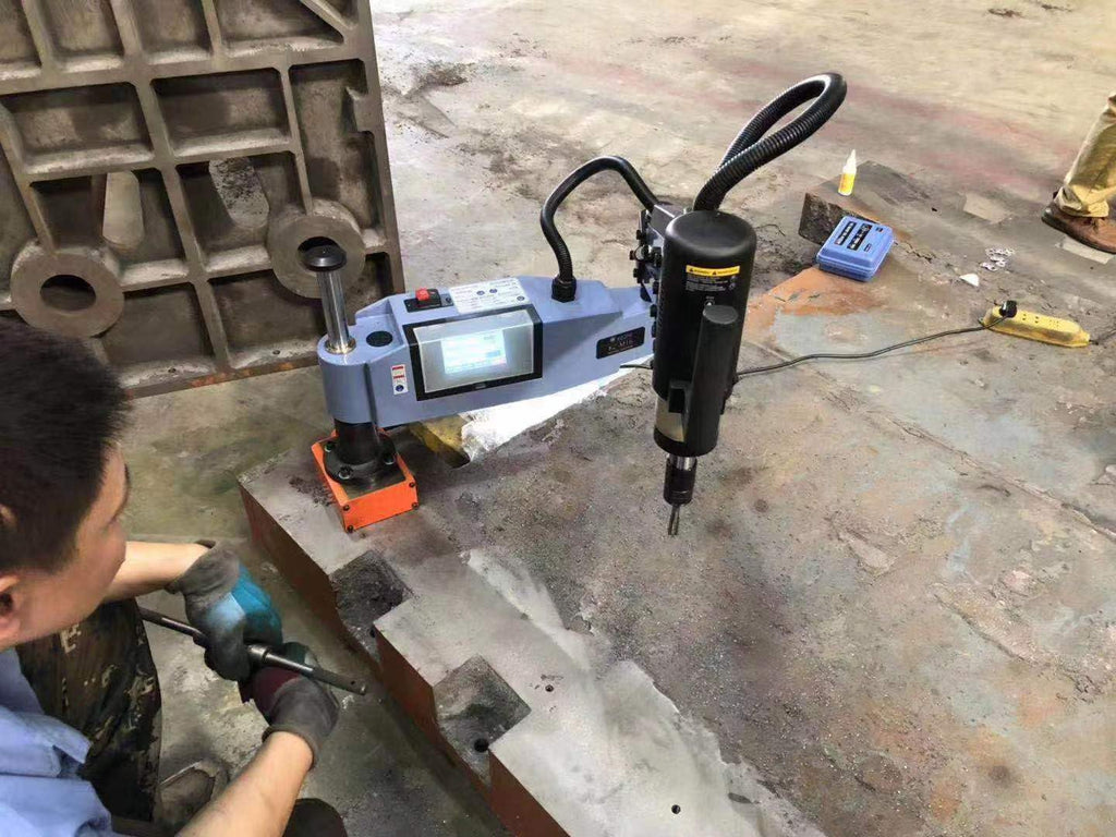 US Stock Magnetic Base for M16 Electric Tapping Machine Magnetic Base for Tapping Arm Small Size with High Magnetic Mobile Base Magnet for M16 Electric Tapping Arm Machine