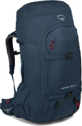 Osprey Farpoint Trek 75L Men's Travel Backpack, Muted Space Blue