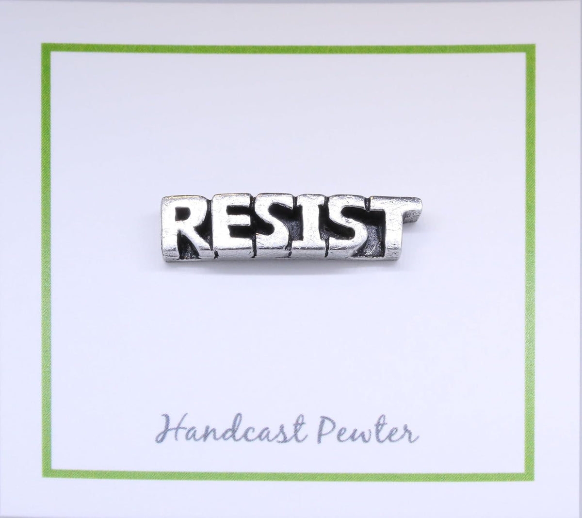 Jim Clift Design Resist Lapel Pin