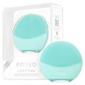 FOREO LUNA 4 mini Face Cleansing Brush & Massager - Premium Face Care -Enhances Absorption - Simple Skin Care Tools - For All Skin Types- Artic Blue