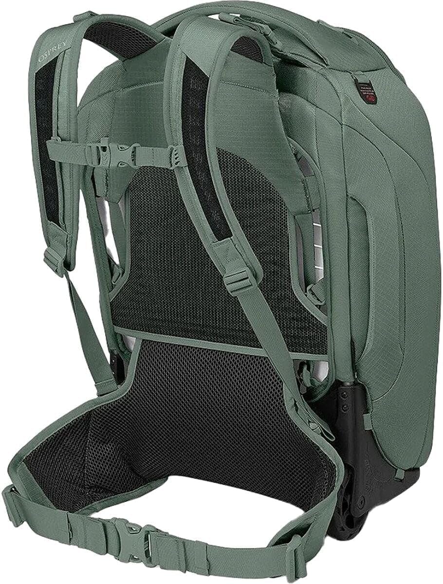Osprey Sojourn 22'/45L Wheeled Travel Backpack with Harness, Koseret Green
