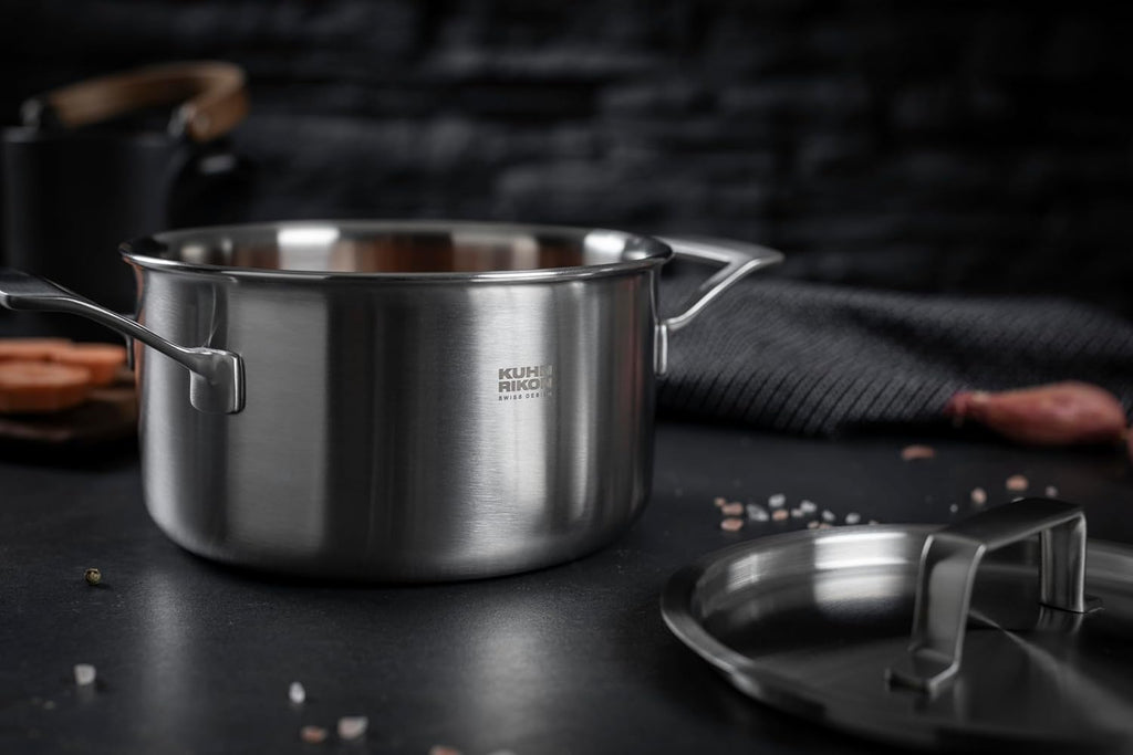 Kuhn Rikon Culinary Fiveply Set sauce 1.7L, pot 3.4L & 6.4L