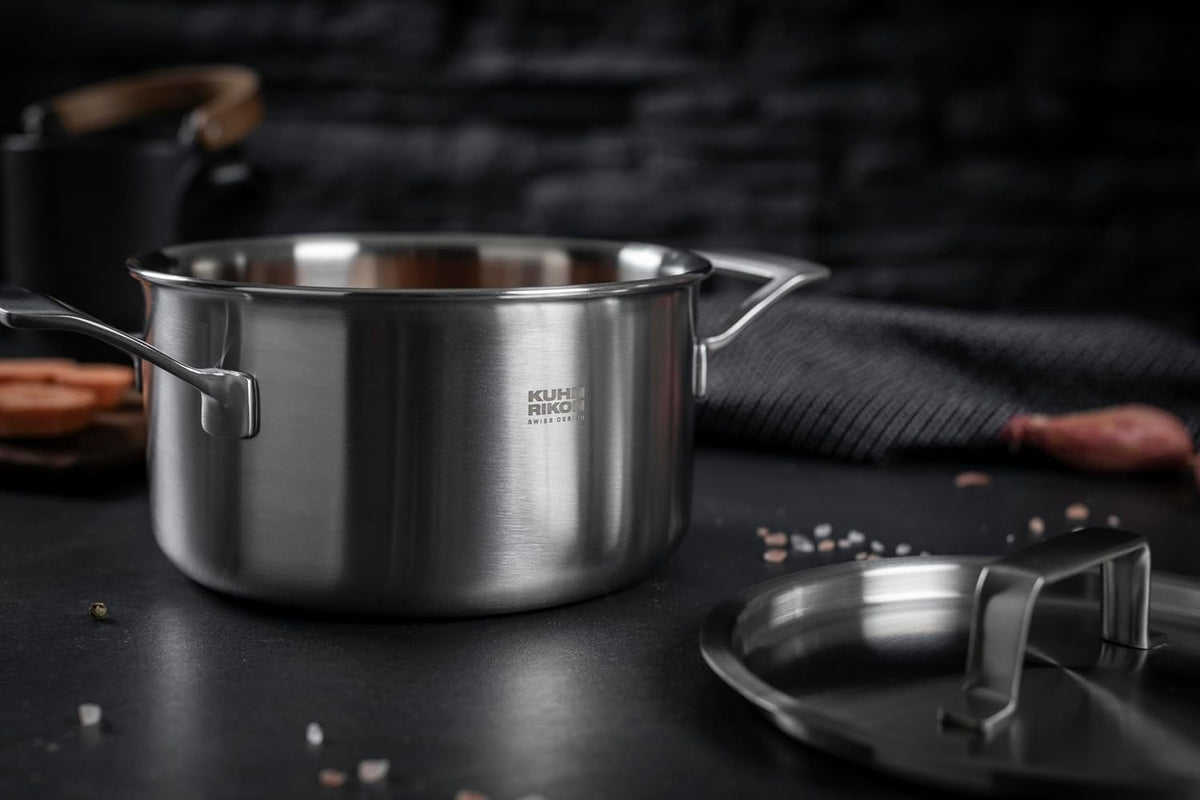 Kuhn Rikon Culinary Fiveply Set sauce 1.7L, pot 3.4L & 6.4L