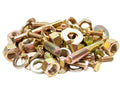 5170 Piece Grade 8 USS Hex Head Cap Screw (Bolt), Nut, and Washer Assortment 1/4'-3/4' Coarse Thread Set