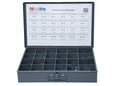 1200pcs Nylon Locknut Assortment USS, SAE, and Metric | Coarse and Fine Thread Grade 8, 5, and 8.8 (See Description for Quantities)