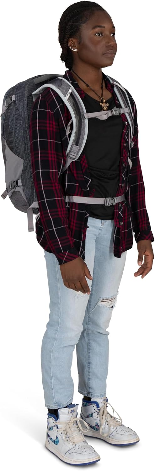 Osprey Nebula Commuter Backpack, Tungsten Soundwave/Grey Heather