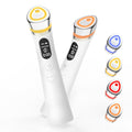 Face Lift Device – 8 in 1 Skin Tightening and Lifting, LED Light Therapy for Wrinkles, Korean Skin Care, Spa-Grade Facial Massager Lifting & Firming Beauty Massager (White)