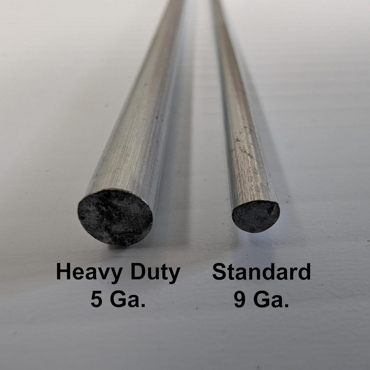 Heavy Duty Yard Sign Stakes, 30 inch Goalpost H Stakes, American Made, Overlap Weld for Maximum Strength, Galvanized Steel (50 Pack)