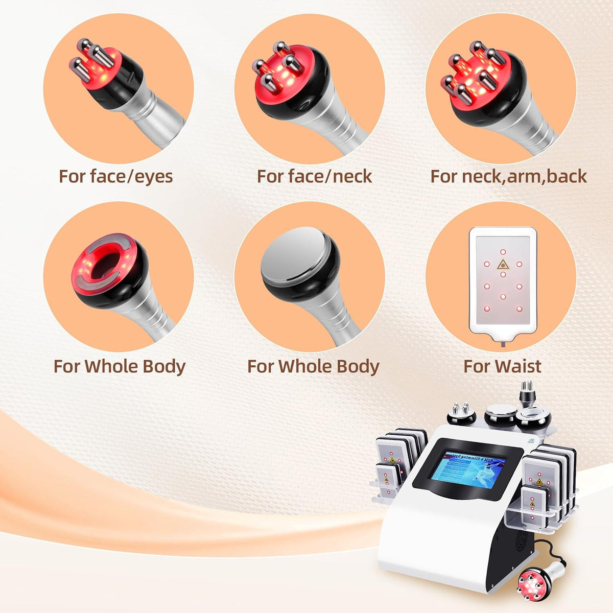 Multifunction Massage Machine Skin Care Tool Cellulite Glutes Calf 110V