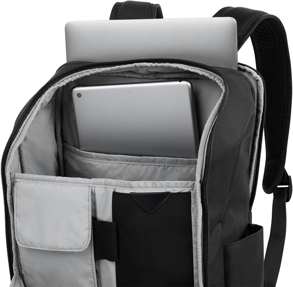 Travelpro Crew Executive Choice 3 Slim Backpack fits up to 15.6 Laptops and Tablets, Men and Women, Water-Resistant, Jet Black
