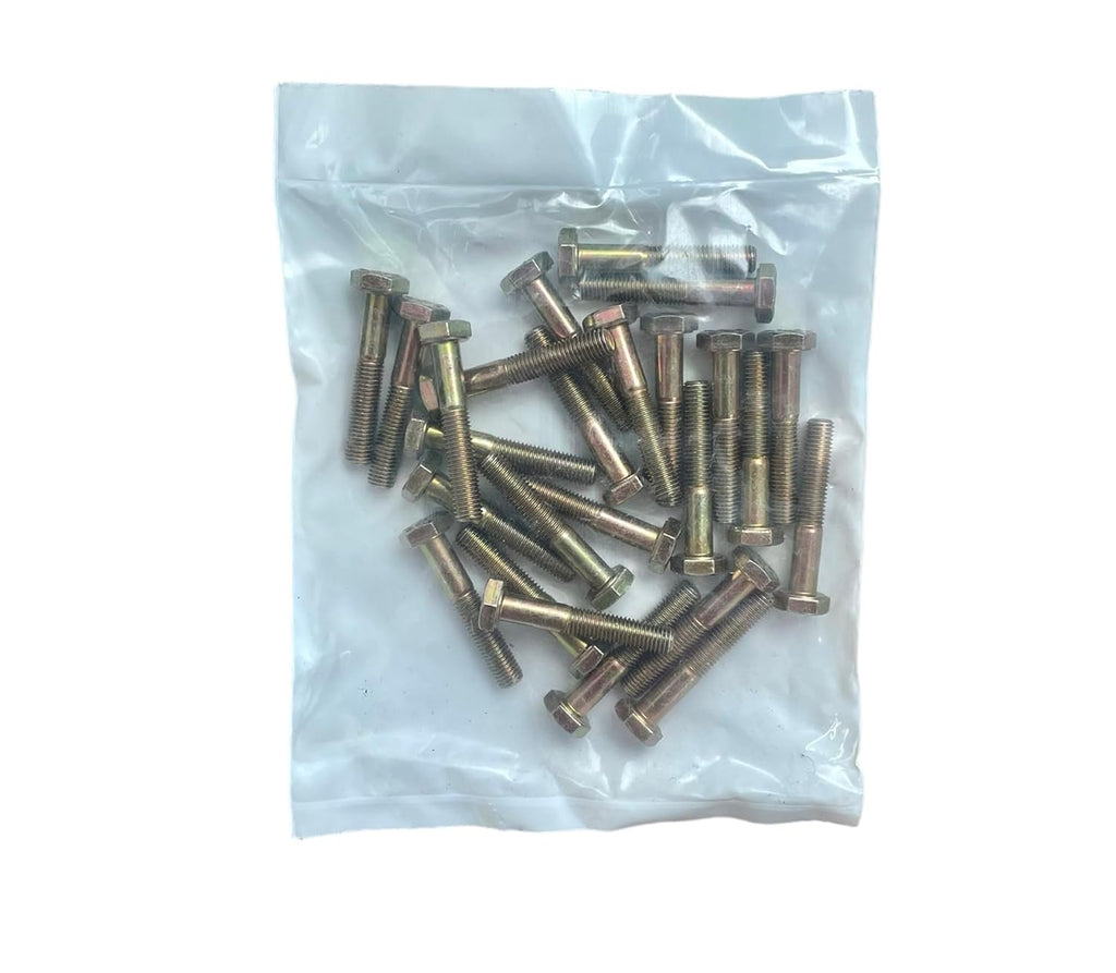 M&M Fasteners 2,510 Piece Grade 8 Fine Thread Nut Bolt & Washer Assortment with Metal Bolt Bin