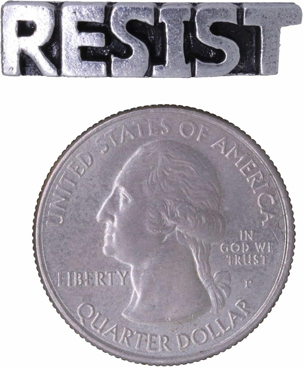 Jim Clift Design Resist Lapel Pin