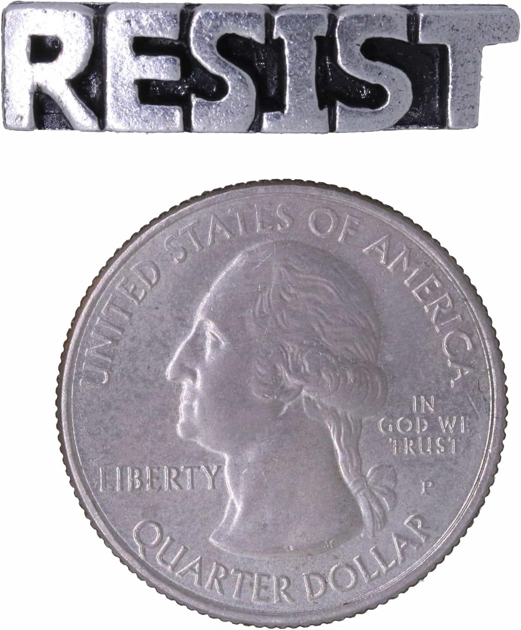 Jim Clift Design Resist Lapel Pin