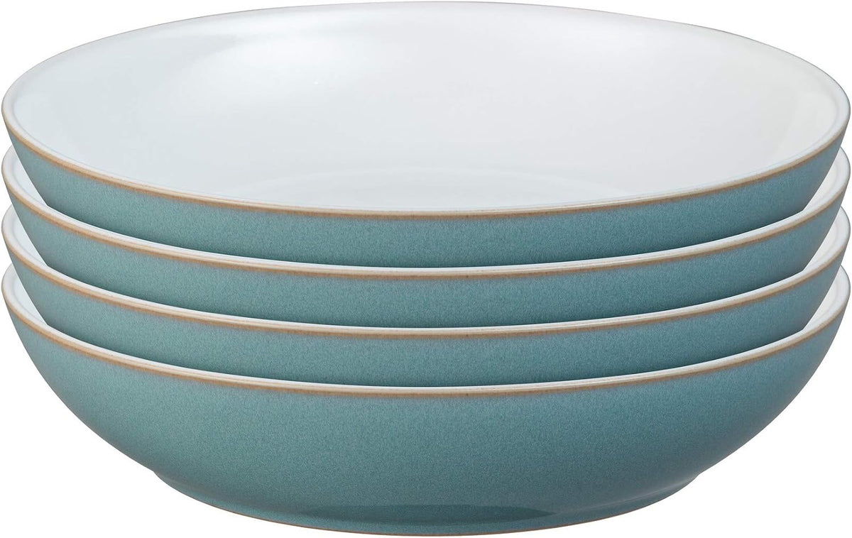 Denby Pasta Bowl, Stoneware, Blue