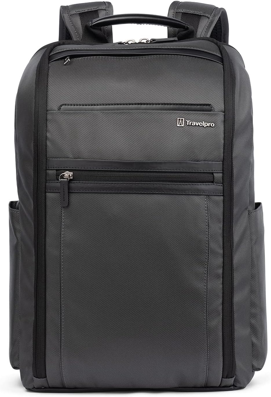 Travelpro Crew Executive Choice 3 Slim Backpack fits up to 15.6 Laptops and Tablets, Men and Women, Water-Resistant, Titanium Grey