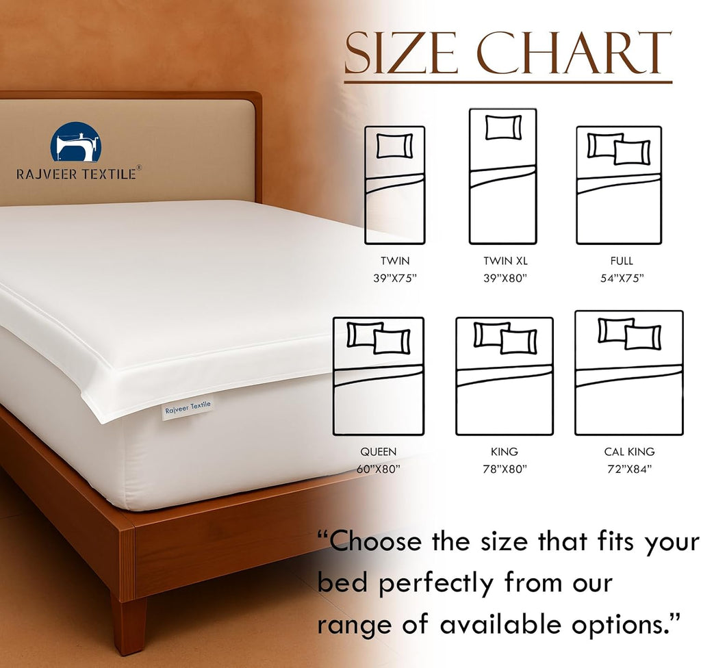 Zip On Fitted Sheet - Includes 1 Fitted Base + 2 Zip Sheet - Easy to Change, Won't Pop Off Full Sheet- 600 TC Cotton Fitted Sheet- 18' Deep Pocket Full Size- Light Grey