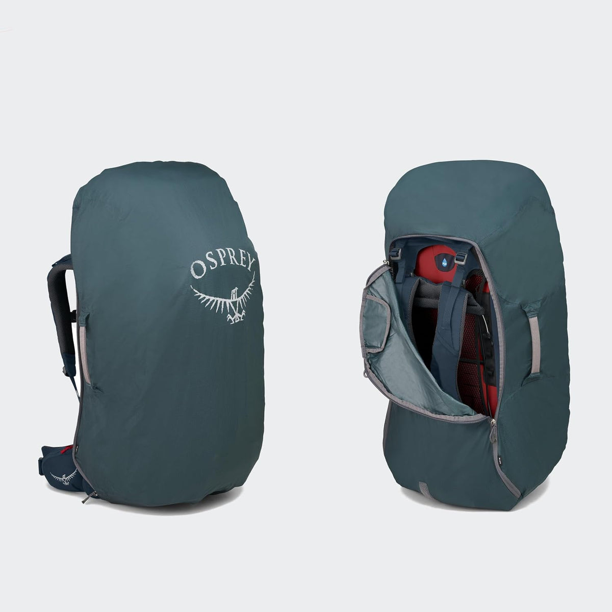 Osprey Farpoint Trek 75L Men's Travel Backpack, Muted Space Blue
