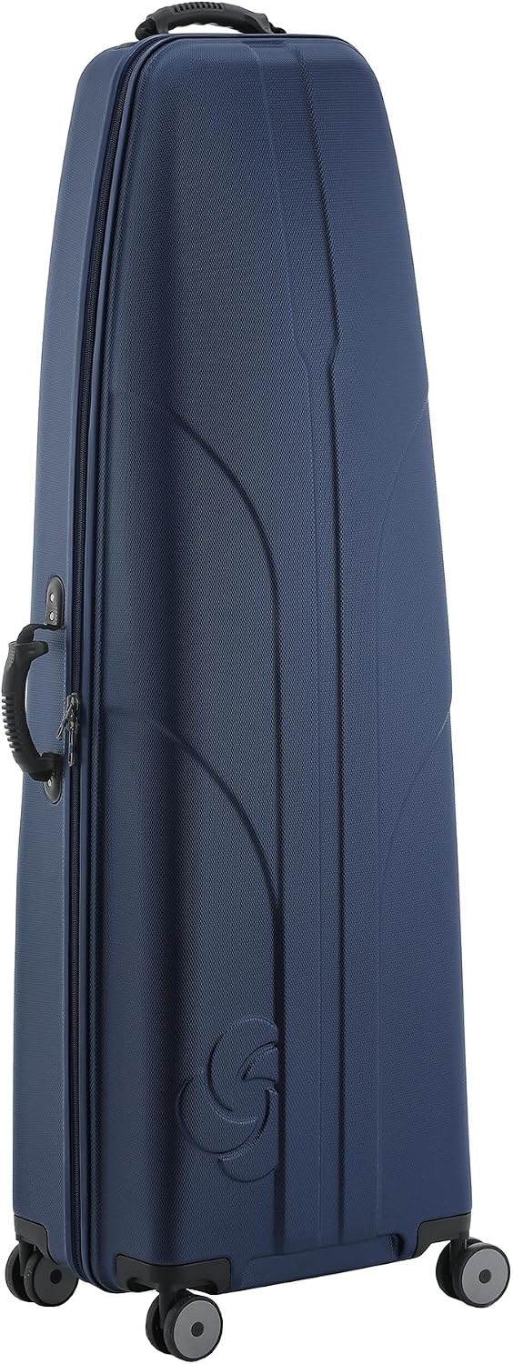 Samsonite Tour Deluxe Golf Hard Case Golf Travel Bag, Lightweight & Durable ABS Shell, 360 Degree Multi-Directional Wheels