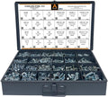 Titan Industrial Supply-1275 Piece Stainless Steel Hex Head Cap Screw (Bolt), Nut, and Washer Assortment 18-8 (304) Coarse Thread Set