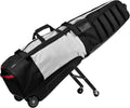 Sun Mountain ClubGlider Meridian Golf Travel Bag, 4-Wheel Rolling Retractable-Leg System, Effortless Travel