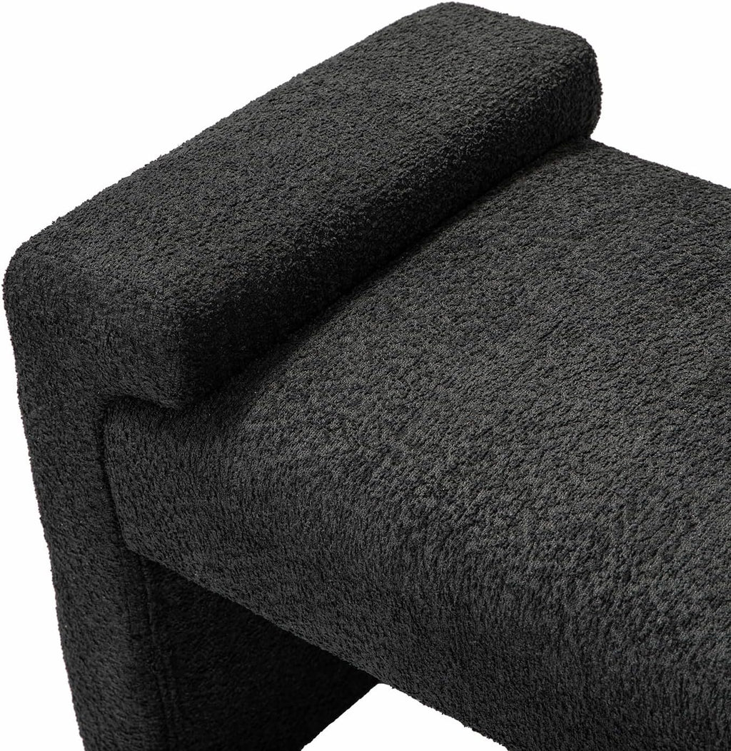 Generic Upholstered Bench Black