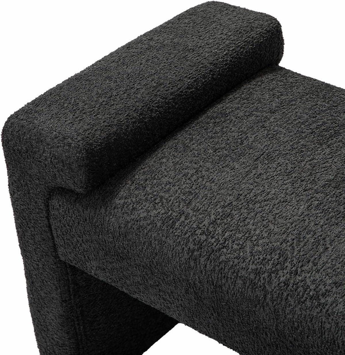Generic Upholstered Bench Black