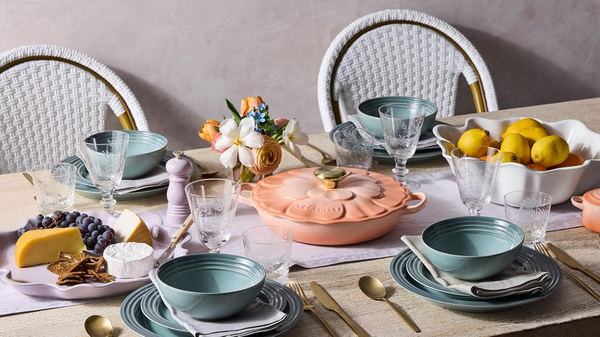 Le Creuset Stoneware Dinnerware Set, 16 pc., Marseille