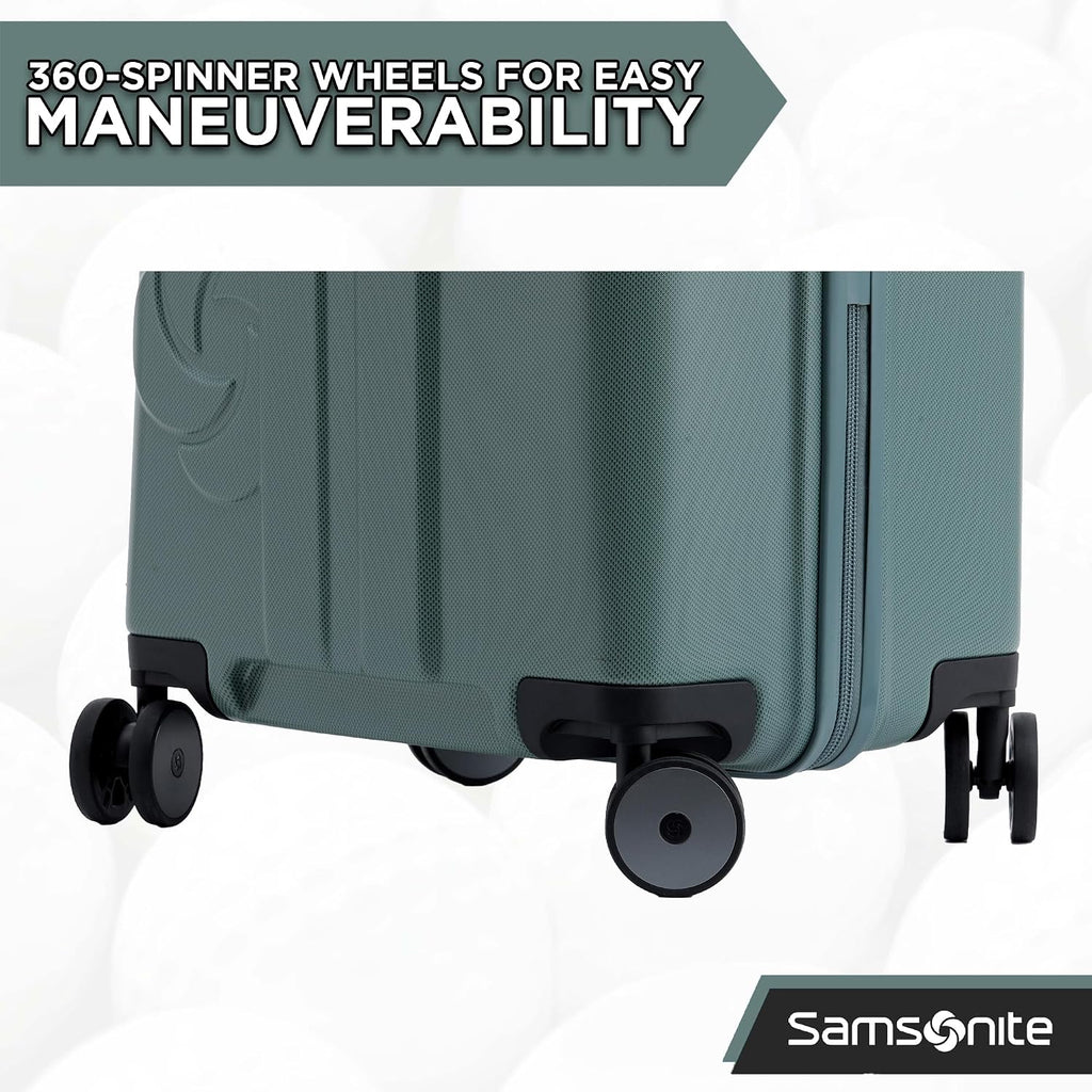 Samsonite Tour Deluxe Golf Hard Case Golf Travel Bag, Lightweight & Durable ABS Shell, 360 Degree Multi-Directional Wheels