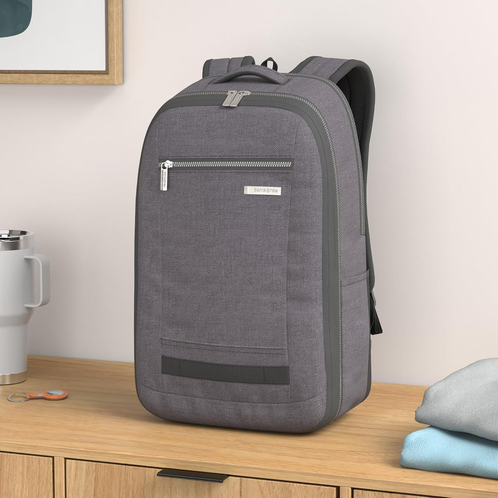 Samsonite Modern Utility Travel Backpack, Charcoal Heather, One Size