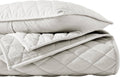Vera Wang - King Quilt Set, Luxurious Velvet Bedding Set with Matching Shams, Modern Room Essentials (Diamond Velvet Natural Ivory, King)