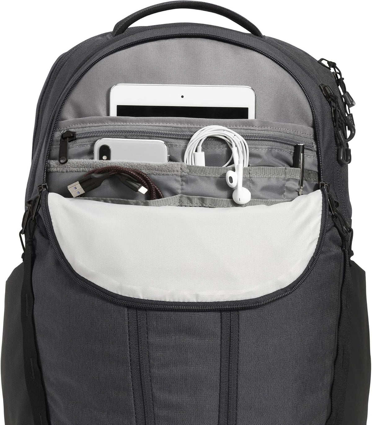 THE NORTH FACE Surge Commuter Laptop Backpack | Daypack With Water Repellent Finish, 16' Laptop Sleeve, Reflective Details